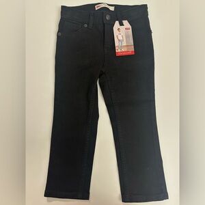Levi's toddler 511 slim black Jeans 3T